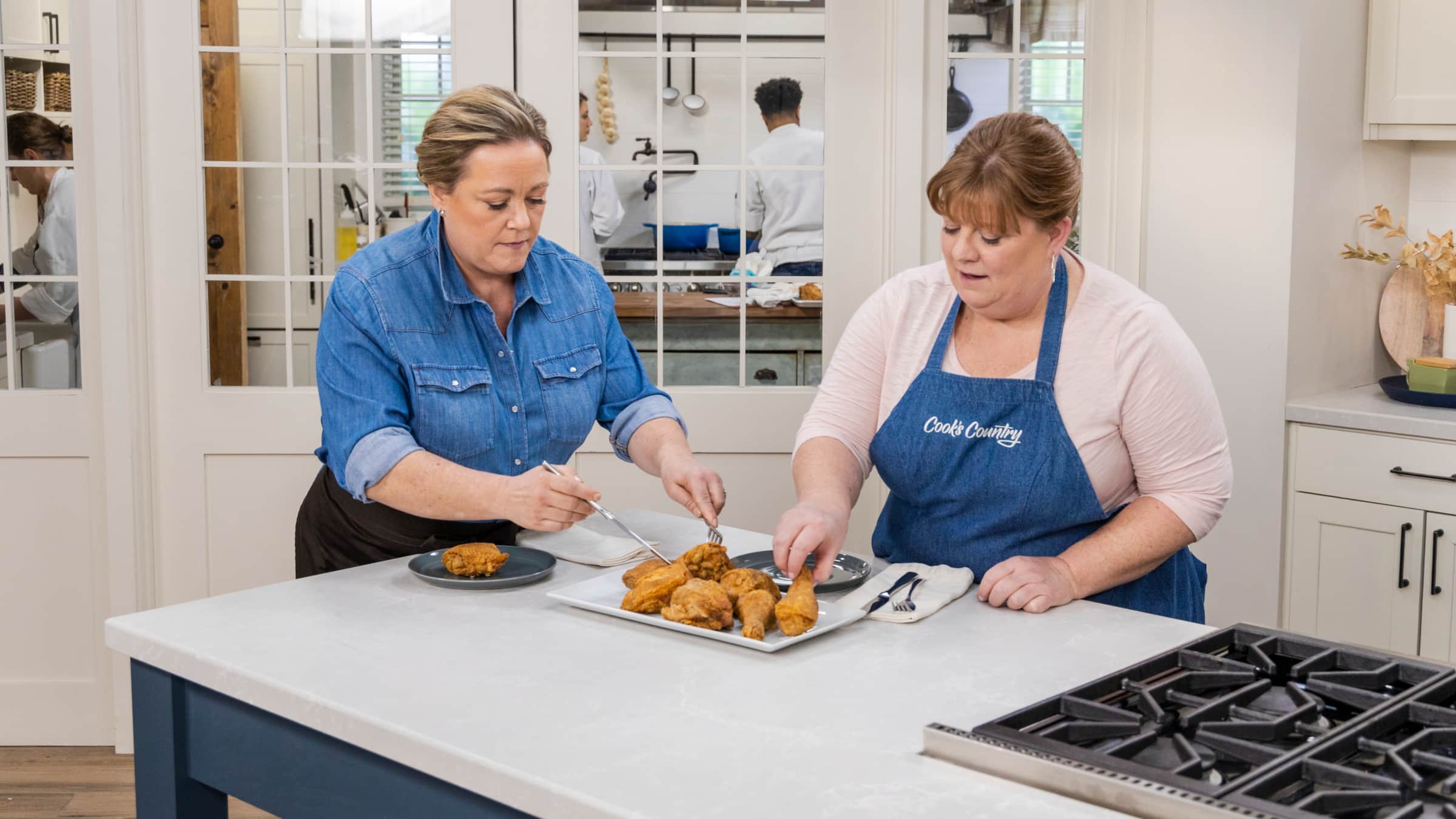 LardFried Chicken Cook's Country